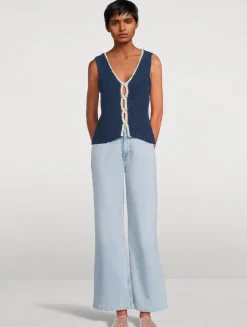 Stride Wide-Leg Jeans