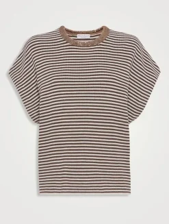 Striped Cotton T-shirt