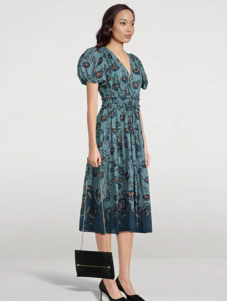 Stylist Croc-Embossed Leather Crossbody Bag