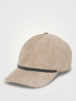 Suede Baseball Cap