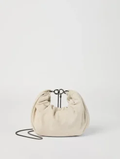 Suede Brioche Hobo Bag