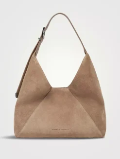 Suede Calfskin Bc Duo Bag