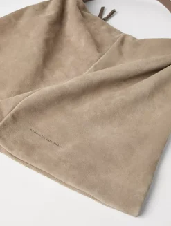 Suede Hobo Swing Bag