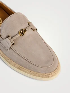 Suede Loafers