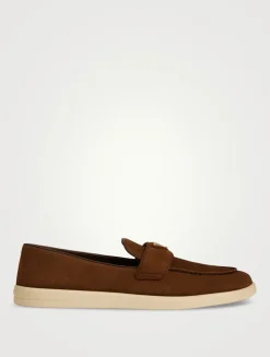 Suede Loafers