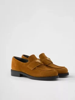 Suede Loafers