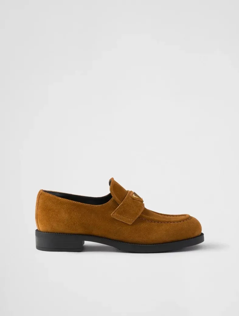 Suede Loafers