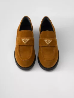 Suede Loafers
