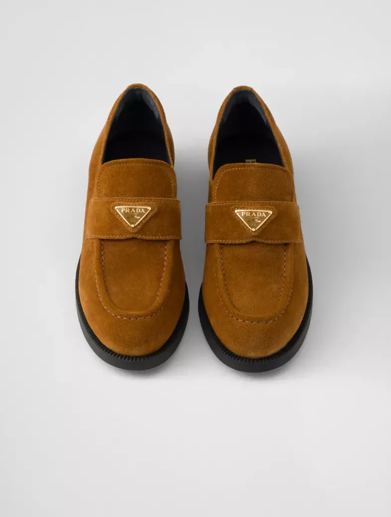 Suede Loafers
