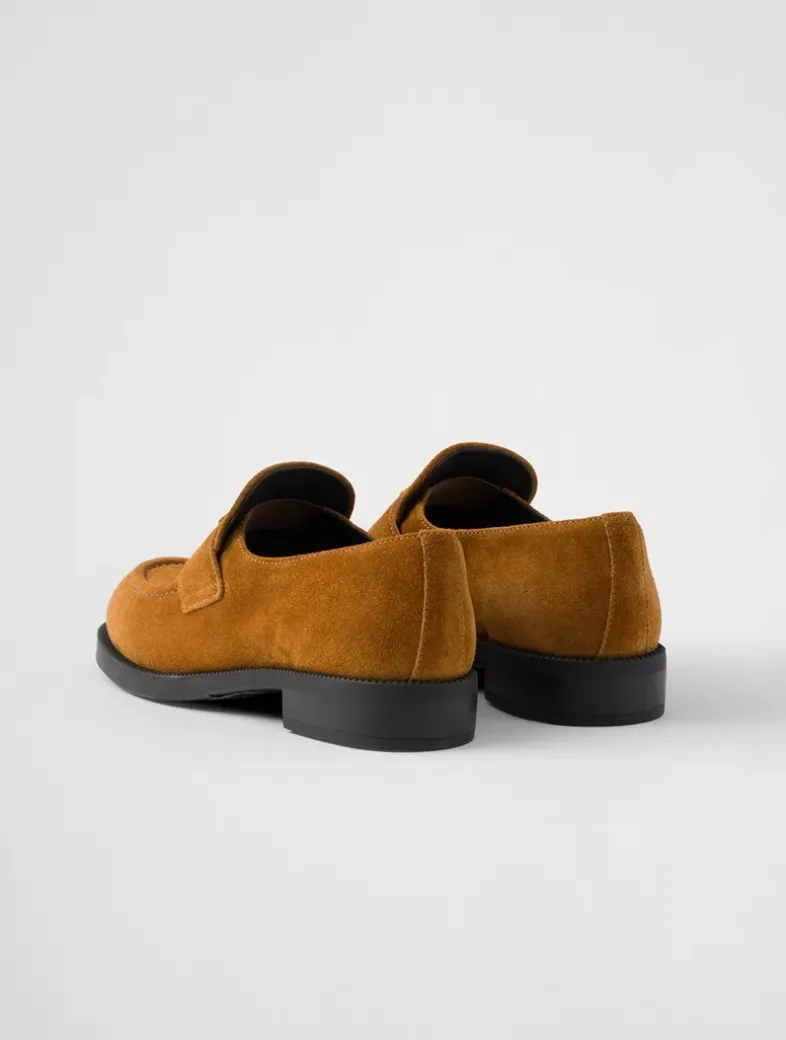 Suede Loafers
