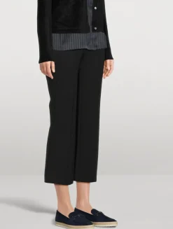 Suede Raffia Loafers