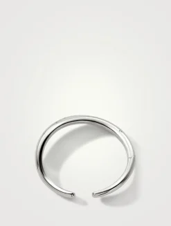 Surf Scatter Cuff Bracelet With Diamonds