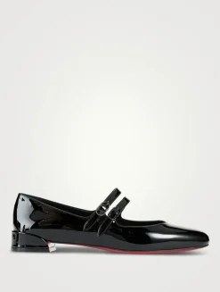 Sweet Jane Patent Leather Mary Jane Ballerinas
