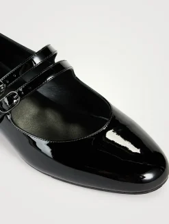 Sweet Jane Patent Leather Mary Jane Ballerinas
