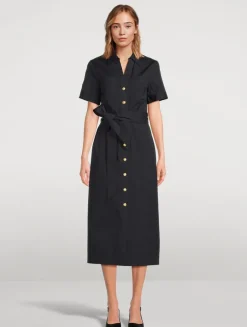 Tabby Belted Shirt Dress