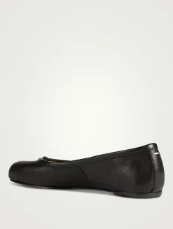 Tabi Leather Ballerina Flats
