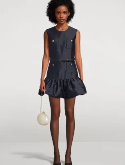 Taffeta Mini Dress