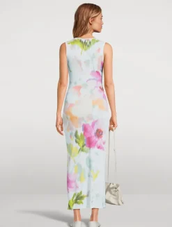 Tank Dress In Floral Print