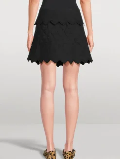 Taryn Quilted Mini Skirt