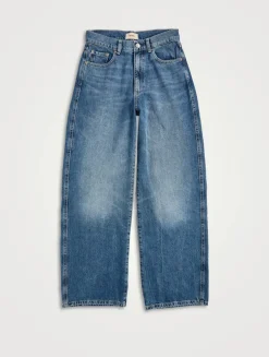 Taylor Barrel-Leg Jeans
