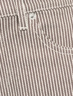 Taylor Wide-Leg Jeans In Stripe Print