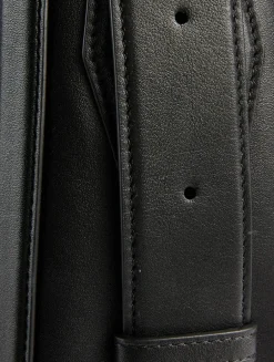 T-Bar Leather Shoulder Bag