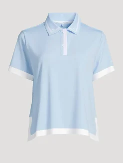 Tech Jersey Boxy Polo Shirt