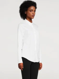 Tenia Cotton-Blend Shirt