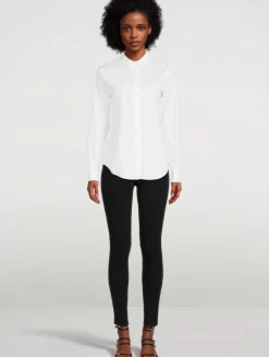 Tenia Cotton-Blend Shirt