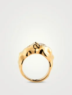 Textured Scramble Ring