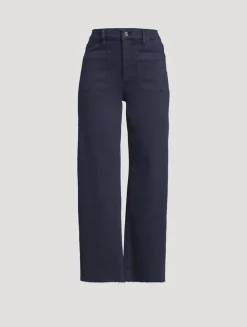 The Anchor Wide-Leg Crop Jeans