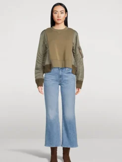 The Bookie Bootcut Flood Jeans