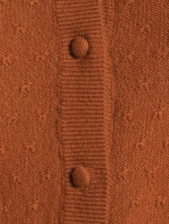 The Cashmere Pointelle Cardigan