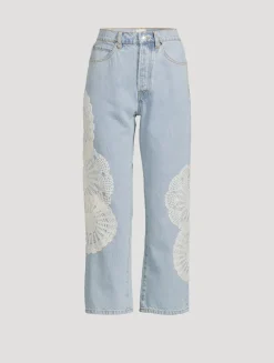 The Crochet Straight Jeans