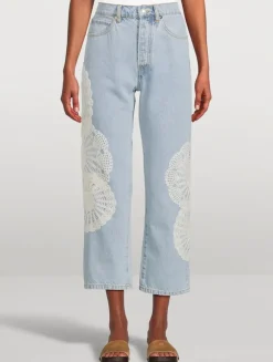The Crochet Straight Jeans