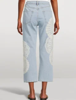 The Crochet Straight Jeans