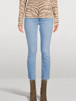 The Dazzler Straight-Leg Ankle Jeans