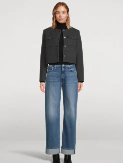 The Dodger Skimp Cuff Straight-Leg Jeans