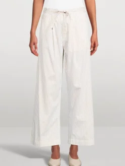 The Drawstring Tailored Pants