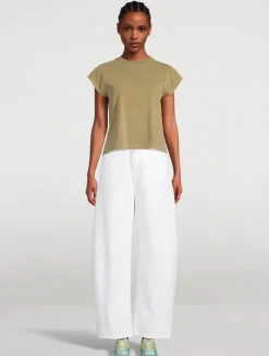 The Full-Pipe Barrel-Leg Jeans