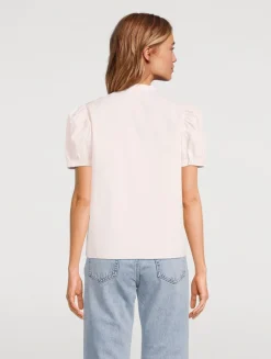 The Gathered Puff-Sleeve Shirt