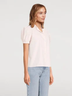 The Gathered Puff-Sleeve Shirt