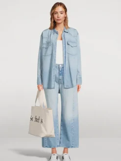 The Half-Pipe Barrel-Leg Jeans