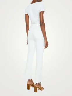 The Hustler Flare Ankle Jeans