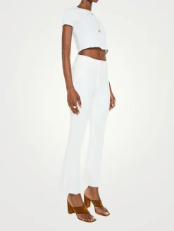 The Hustler Flare Ankle Jeans