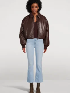 The Hustler Flare Ankle Jeans