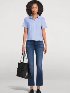 The Hustler Flare Ankle Jeans