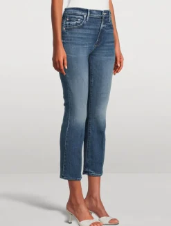 The Insider Bootcut Cropped Jeans