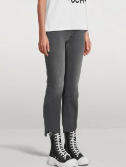 The Insider Step-Fray Jeans