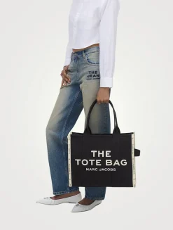 The Large Jacquard Tote Bag